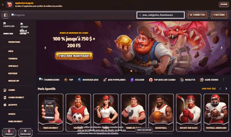 Découvrez Dragonia Casino En Ligne Offrant Des Experiences De Jeu Inoubliables